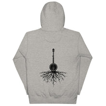 Load image into Gallery viewer, Banjo Roots in Black- Unisex Hoodie