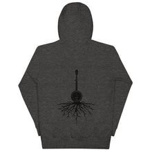 Load image into Gallery viewer, Banjo Roots in Black- Unisex Hoodie