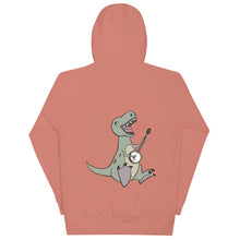 Load image into Gallery viewer, T-Rex Plays Banjo- Unisex Hoodie