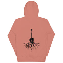Load image into Gallery viewer, Banjo Roots in Black- Unisex Hoodie