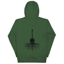 Load image into Gallery viewer, Banjo Roots in Black- Unisex Hoodie