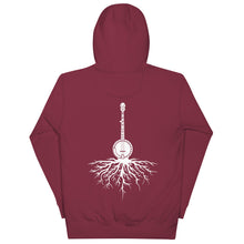 Load image into Gallery viewer, Banjo Roots in White- Unisex Hoodie