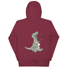 Load image into Gallery viewer, T-Rex Plays Banjo- Unisex Hoodie