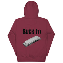 Load image into Gallery viewer, Suck It! Harmonica- Unisex Hoodie