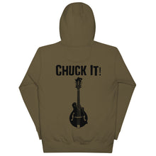 Load image into Gallery viewer, Chuck It! Mandolin in Black- Unisex Hoodie