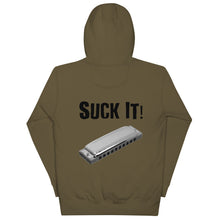 Load image into Gallery viewer, Suck It! Harmonica- Unisex Hoodie