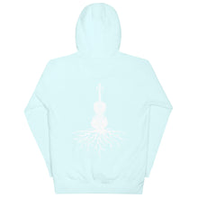 Load image into Gallery viewer, Fiddle Roots in White- Unisex Hoodie