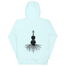 Load image into Gallery viewer, Fiddle Roots in Black- Unisex Hoodie
