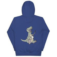 Load image into Gallery viewer, T-Rex Plays Banjo- Unisex Hoodie