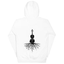 Load image into Gallery viewer, Fiddle Roots in Black- Unisex Hoodie