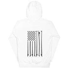 Load image into Gallery viewer, Bow Flag in Black- Unisex Hoodie