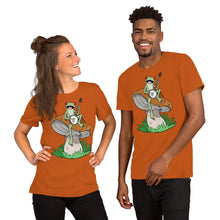 Load image into Gallery viewer, Frog Plays Banjo- Unisex Short Sleeve