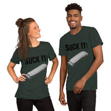 Load image into Gallery viewer, Suck It! Harmonica- Unisex Short Sleeve