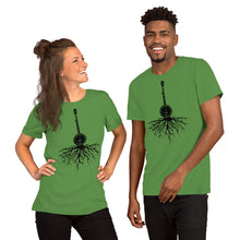 Load image into Gallery viewer, Banjo Roots in Black- Unisex Short Sleeve