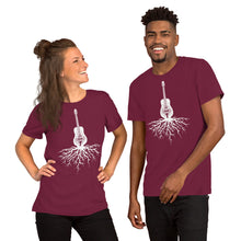Load image into Gallery viewer, Dobro Roots in White- Unisex Short Sleeve