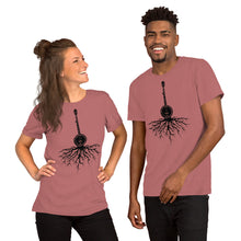 Load image into Gallery viewer, Banjo Roots in Black- Unisex Short Sleeve