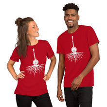 Load image into Gallery viewer, Banjo Roots in White- Unisex Short Sleeve