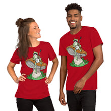 Load image into Gallery viewer, Frog Plays Banjo- Unisex Short Sleeve