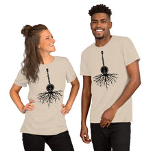 Load image into Gallery viewer, Banjo Roots in Black- Unisex Short Sleeve