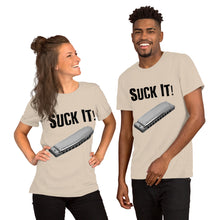 Load image into Gallery viewer, Suck It! Harmonica- Unisex Short Sleeve