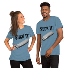 Load image into Gallery viewer, Suck It! Harmonica- Unisex Short Sleeve