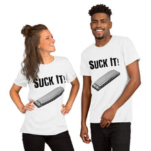 Load image into Gallery viewer, Suck It! Harmonica- Unisex Short Sleeve