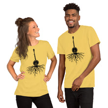 Load image into Gallery viewer, Banjo Roots in Black- Unisex Short Sleeve