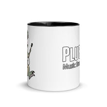 Load image into Gallery viewer, T-Rex Plays Banjo Mug with Color Inside