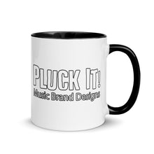 Load image into Gallery viewer, T-Rex Plays Banjo Mug with Color Inside