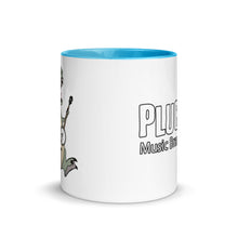 Load image into Gallery viewer, T-Rex Plays Banjo Mug with Color Inside