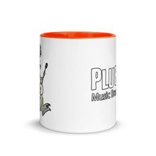 Load image into Gallery viewer, T-Rex Plays Banjo Mug with Color Inside