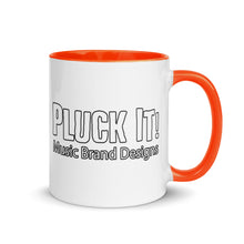 Load image into Gallery viewer, T-Rex Plays Banjo Mug with Color Inside