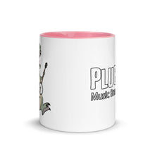 Load image into Gallery viewer, T-Rex Plays Banjo Mug with Color Inside
