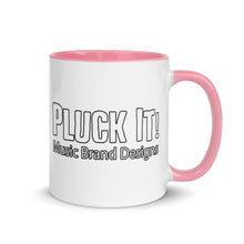 Load image into Gallery viewer, T-Rex Plays Banjo Mug with Color Inside