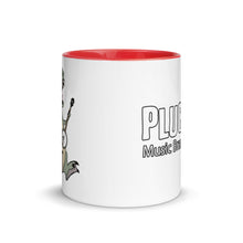 Load image into Gallery viewer, T-Rex Plays Banjo Mug with Color Inside