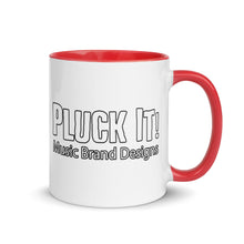 Load image into Gallery viewer, T-Rex Plays Banjo Mug with Color Inside