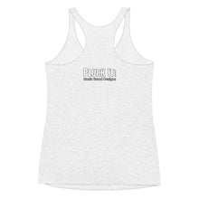 Load image into Gallery viewer, T-Rex Plays Banjo- Women's Racerback Tank