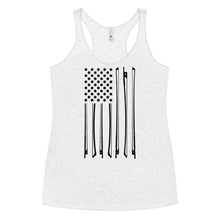 Load image into Gallery viewer, Bow Flag in Blank- Women's Racerback Tank