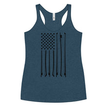 Load image into Gallery viewer, Bow Flag in Blank- Women's Racerback Tank