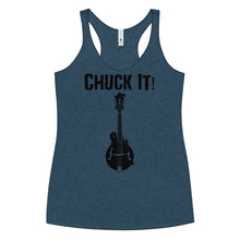 Load image into Gallery viewer, Chuck It! Mandolin in Blank- Women's Racerback Tank