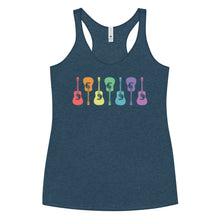 Load image into Gallery viewer, Colorful Guitars- Women's Racerback Tank