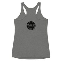 Load image into Gallery viewer, Upright Bass Roots in Blank- Women&#39;s Racerback Tank
