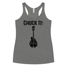 Load image into Gallery viewer, Chuck It! Mandolin in Blank- Women's Racerback Tank