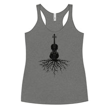 Load image into Gallery viewer, Fiddle Roots in Blank- Women's Racerback Tank
