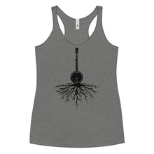 Load image into Gallery viewer, Banjo Roots in Blank- Women's Racerback Tank