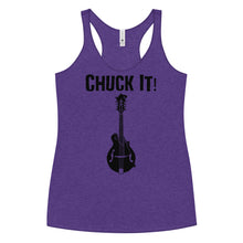 Load image into Gallery viewer, Chuck It! Mandolin in Blank- Women's Racerback Tank