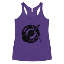 Load image into Gallery viewer, Don't Fret It in Blank- Women's Racerback Tank