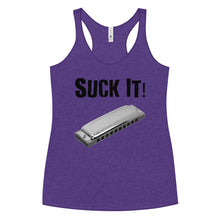 Load image into Gallery viewer, Suck It! Harmonica- Women's Racerback Tank