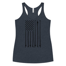 Load image into Gallery viewer, Bow Flag in Blank- Women's Racerback Tank