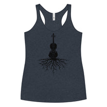 Load image into Gallery viewer, Fiddle Roots in Blank- Women's Racerback Tank